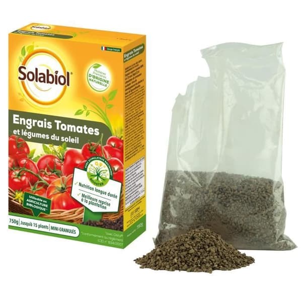 SOLABIOL Tomatgödsel - 750 g