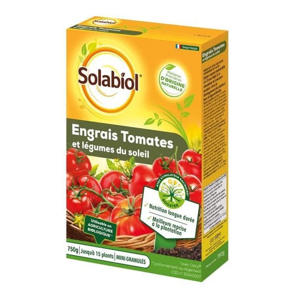 SOLABIOL Tomatgödsel - 750 g