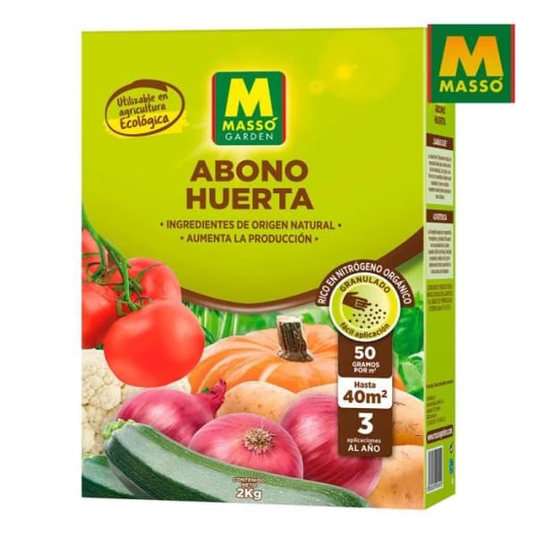 Grönsaksträdgårdsgödsel 2kg 231114 massó
