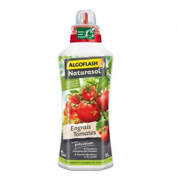 ALGOFLASH Flytande gödsel Tomater 1 L