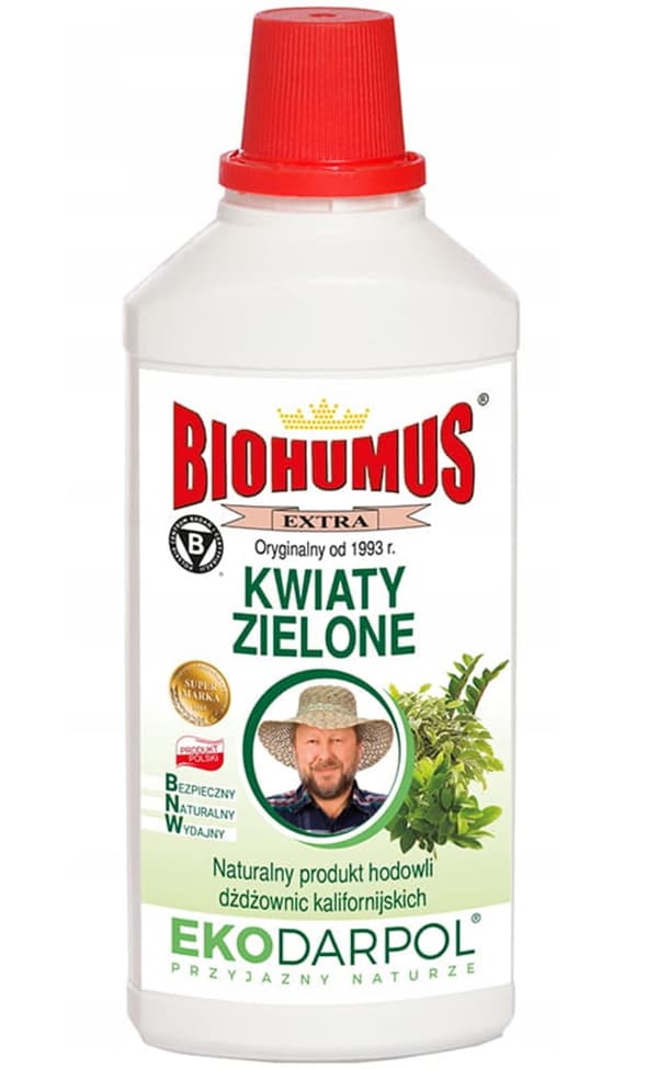 Biohumus för gröna blommor 0,5 l