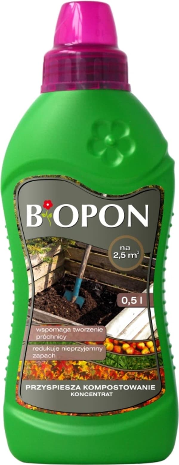 Biopon 0,5 l nestemäinen kompostointikiihdytintiiviste