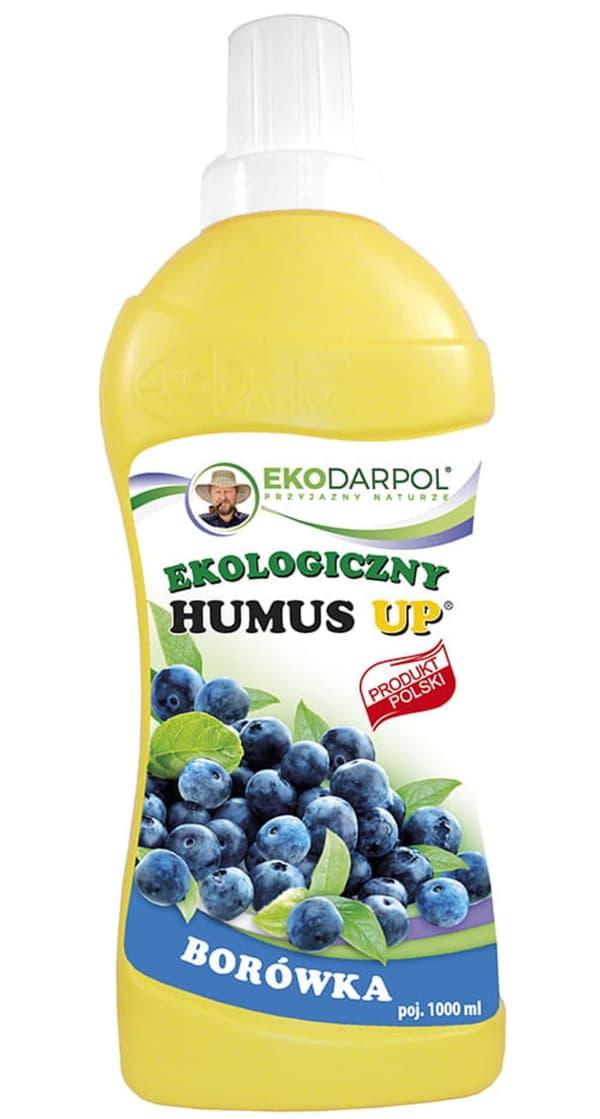 Økologisk humus UP blåbær 1,0L