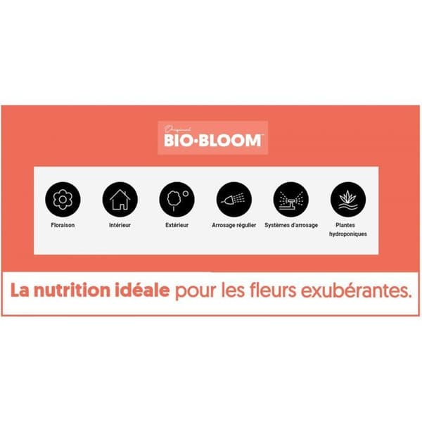 Bio-Bloom blommande gödsel - BIOBIZZ - 1 L - Flytande - Universal - Gödselmedel