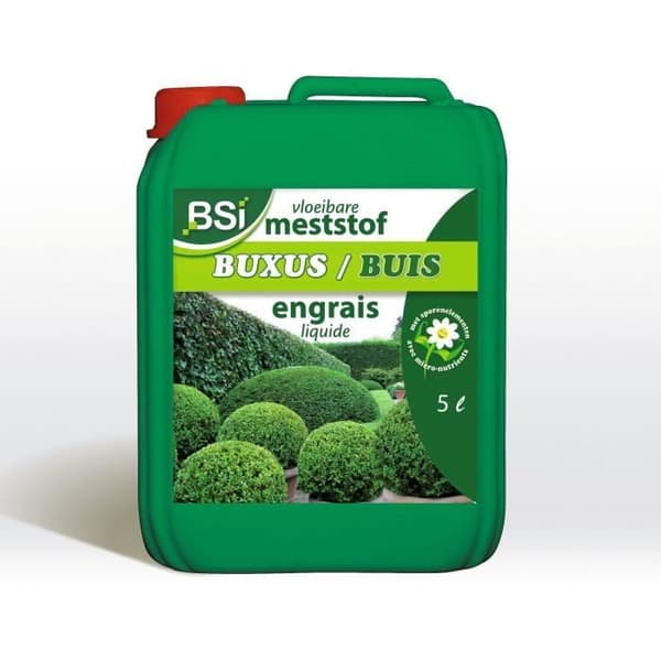 BSI - Mineraalilannoite puksipuulle - Puksipuulajeille - Vesiliukoiset hivenaineet - 5L
