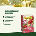 Miniatyrbillede 3 af 3: Geraniumgødning, blomsterbede og altaner - Algoflash Naturasol - 1 kg