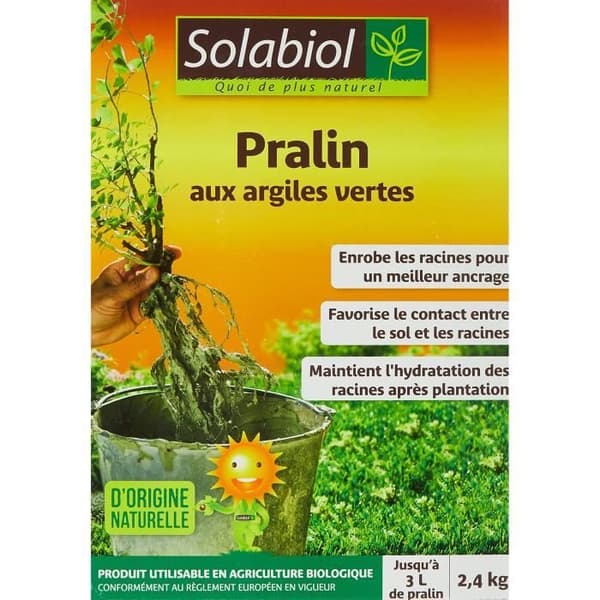 SOLABIOL SOPRAL3 Pralin med grønt ler - 2.4 kg