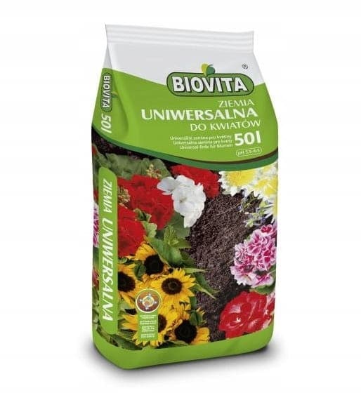 Universaljord för blommor trädgårdssubstrat 50l