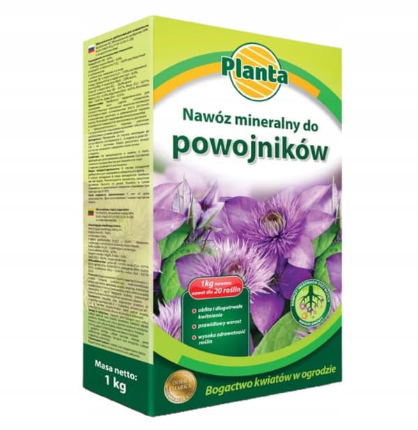 Gödselmedel för vinrankor klematis mineral 1 kg effektivt