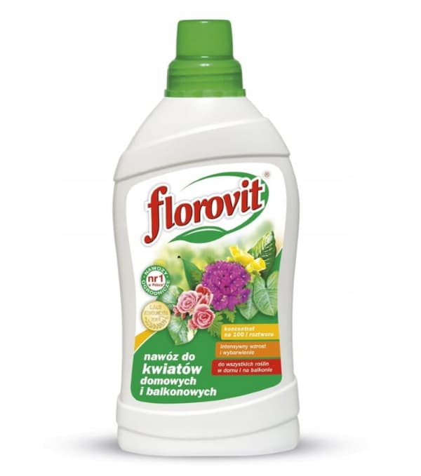 Florovit yleiskäyttöinen nestemäinen lannoite parvekekasveille 1L