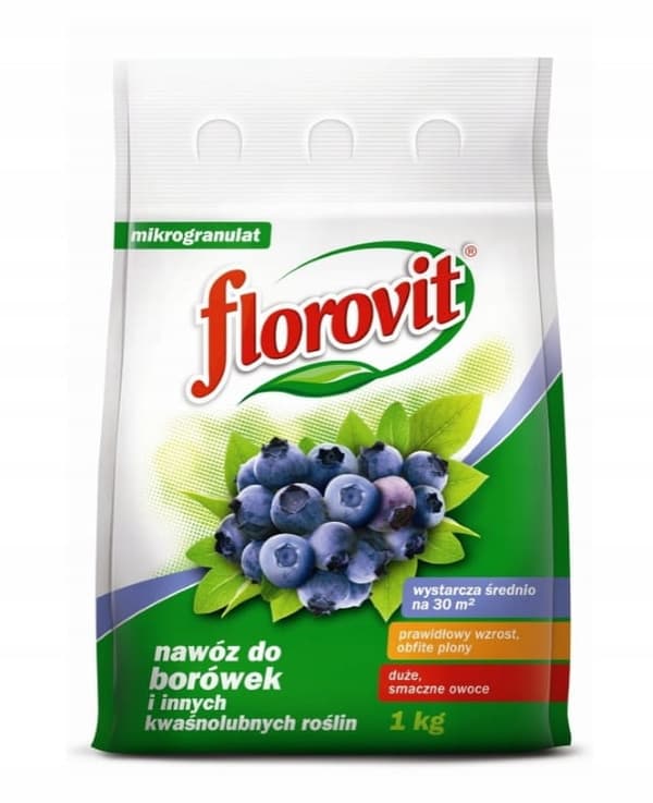 Florovit gödselmedel för blåbär och syrofila växter 1 kg granulat