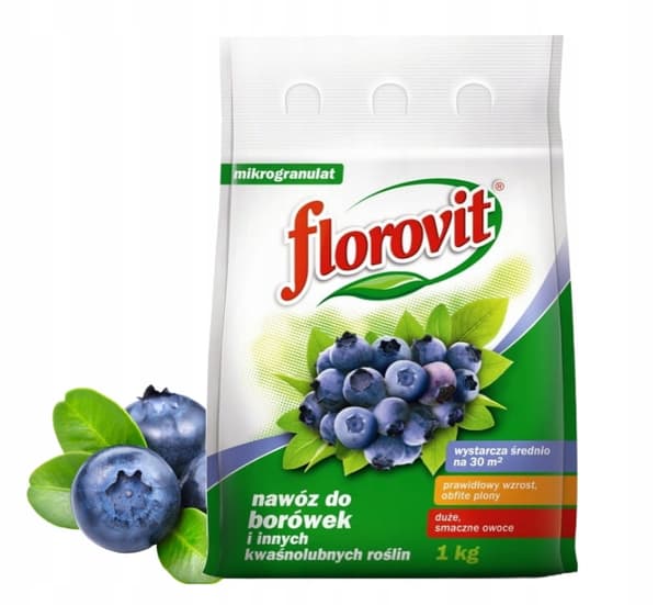Florovit gödselmedel för blåbär och syrofila växter 1 kg granulat