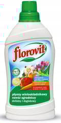 Pikkukuva 2 / 2: Florovit yleiskäyttöinen puutarhalannoite, nestemäinen, monikomponenttinen, 1 l