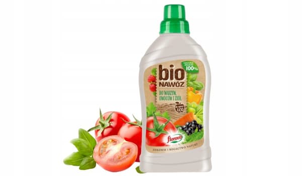 Florovit flytande gödningsmedel för grönsaker, frukt, örter, naturligt, BIO, 1 l ekologiskt