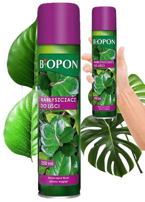 Biopon Leaf Shine för växter, blommor, 250 ml spray