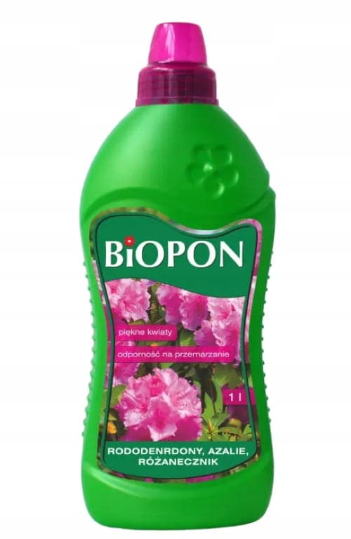 Biopon Gödselmedel för rhododendron, azaleor, rhododendron, 1 l