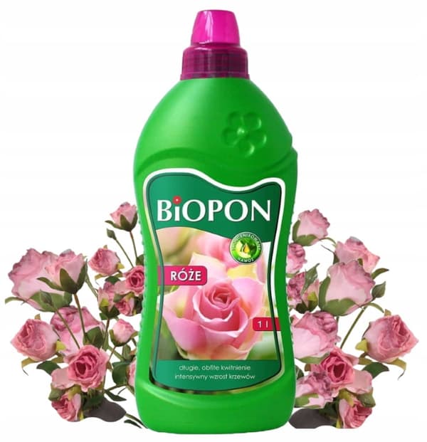 Biopon Mineraalilannoite kaikille ruusulajeille 1l
