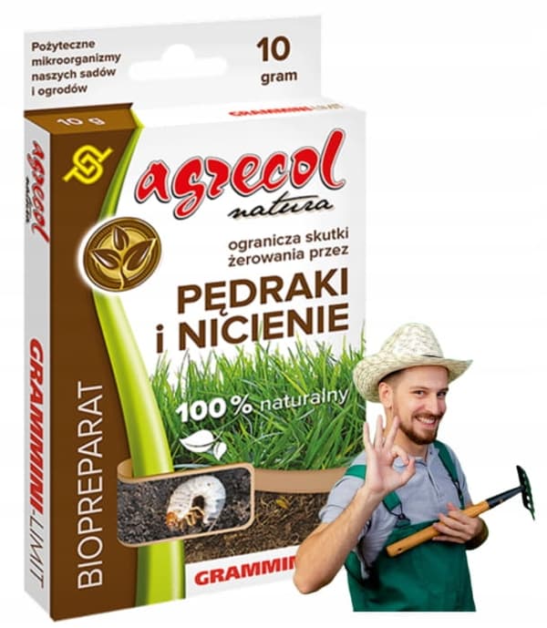 Grammini-LIMIT 10g Nematodlårmedel - naturligt gräsmatteskydd