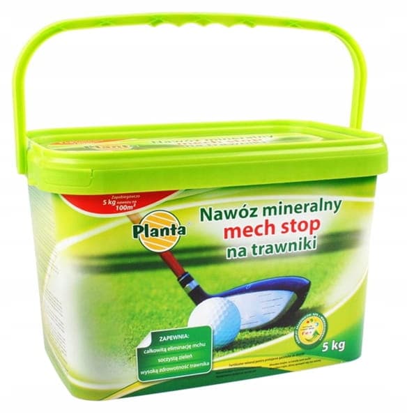 Mineralgödsel för gräs som eliminerar mossa 5 kg