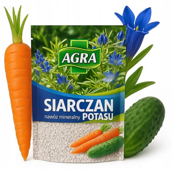 Granulerat kaliumsulfat 5 kg Mineralgödsel med kalium och svavel