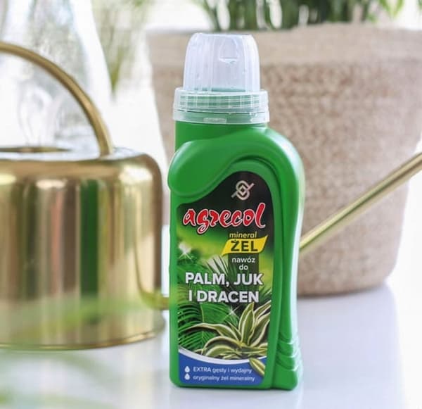 Lannoite palmuille, jukoille ja dracaenoille 250 ml hoitoaine geelinä