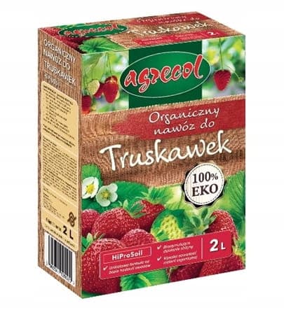 Organiskt gödselmedel för jordgubbar och bärplantor 2L HiProSoil