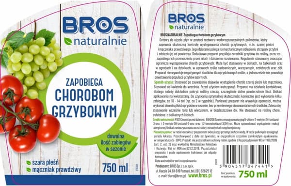 Bros svampsjukdomsförebyggande 750ml