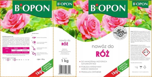 Rosgödsel 1kg Granulat som stärker och förlänger blomningen