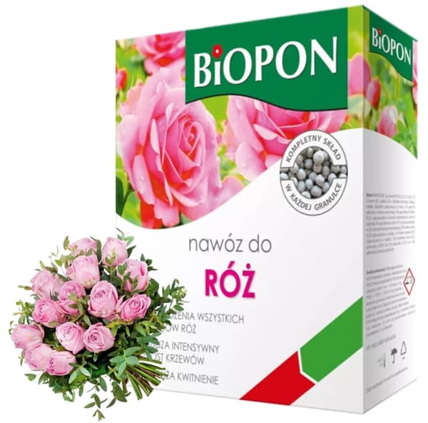Rosgödsel 1kg Granulat som stärker och förlänger blomningen