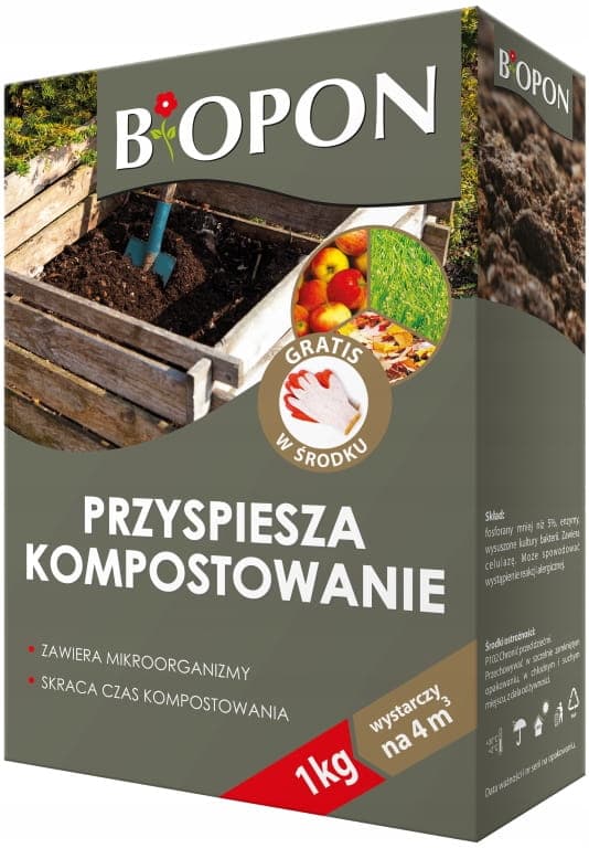 Komposteringsaccelerator 1 kg Biologisk komposter