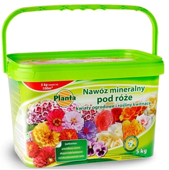 Mineralgödsel för rosor och trädgårdsblommor 5 kg