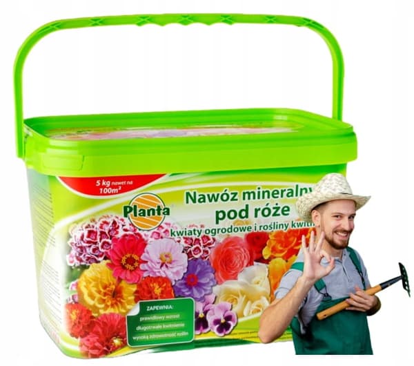 Mineralgödsel för rosor och trädgårdsblommor 5 kg