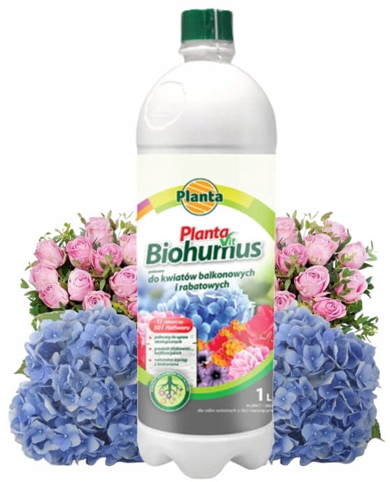 Biohumus för balkong och rabatter 1L Naturgödsel