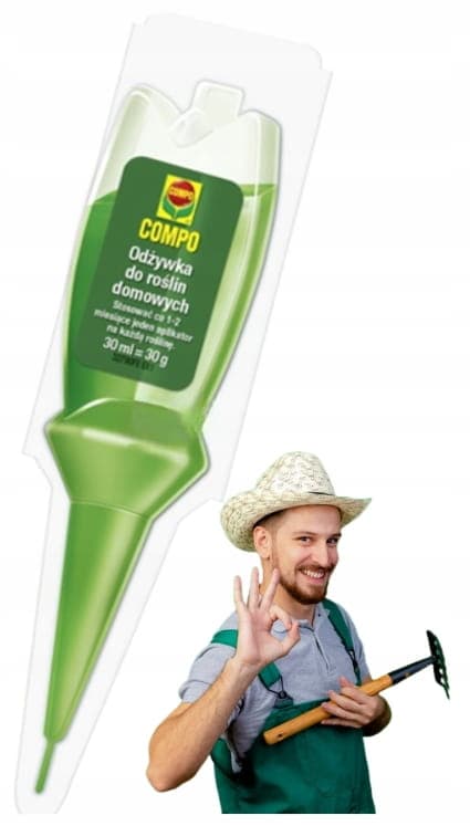 Compo Näringsämne för gröna krukväxter 30ml Flerkomponents