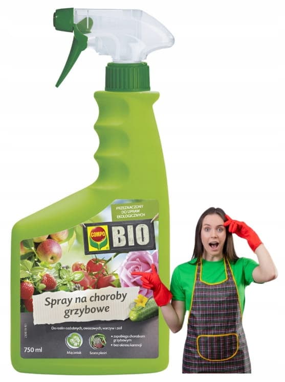 Compo BIO Spray mot svampsjukdomar 750ml naturlig