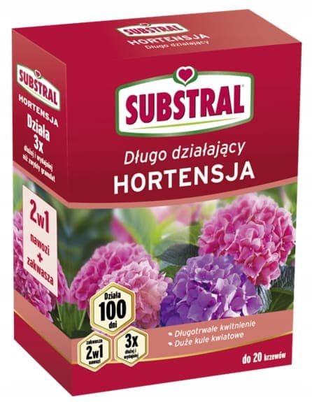 Hortensia-gödselmedel 1 kg för långsiktig näring och optimal jordförsurning