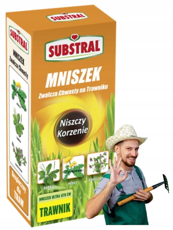 Herbicidspray för gräsmatta 500ml Bekämpar klövermilkweed