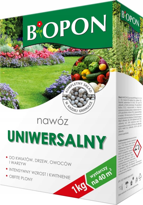 Universalgødning til blomster- og grøntsagsplanter 1 kg