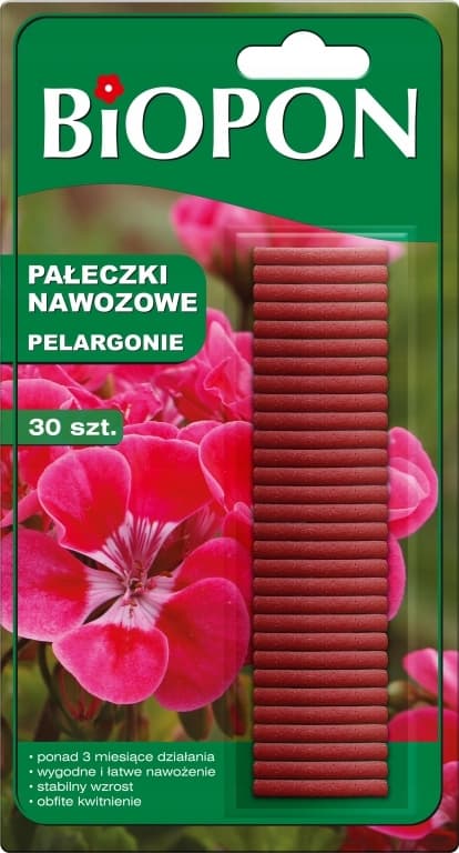 Gödselpinnar för pelargoner 30 st