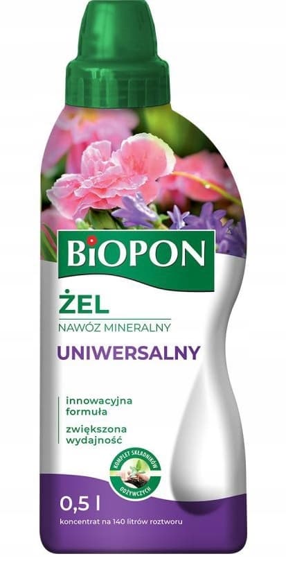 Gödselmedel för blommor och växter universal mineralgel 0,5 l