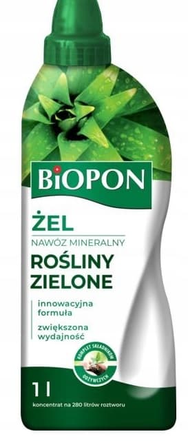Grönt växtgödselmedel, balsam i gel, 1 l