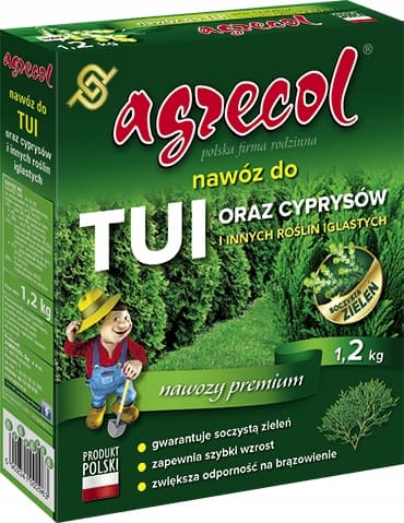 Gödselmedel för thuja, cypresser och andra barrträd 1,2 kg
