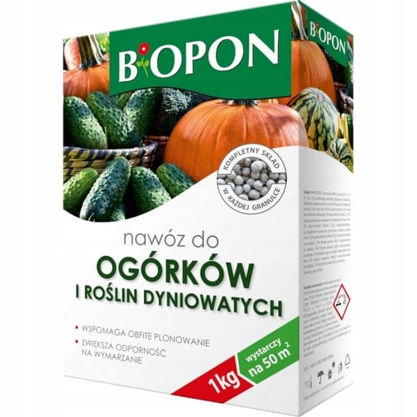 Gödselmedel för gurkor och gurkor 1 kg