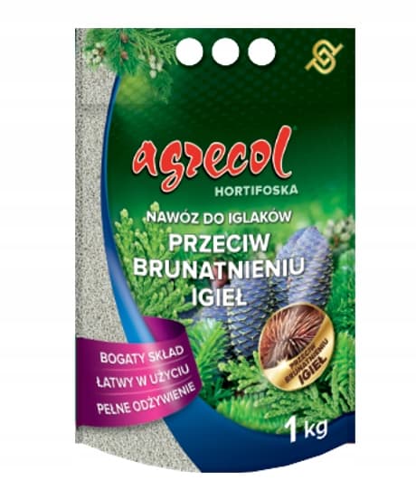 Gødning til thuja og andre nåletræer mod bruning 1 kg