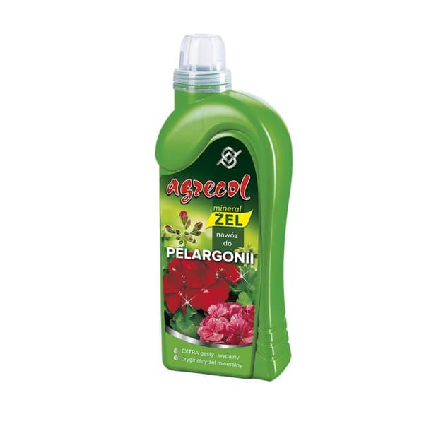 Mineraaligeelilannoite pelargonioille ja huonekasveille 1l