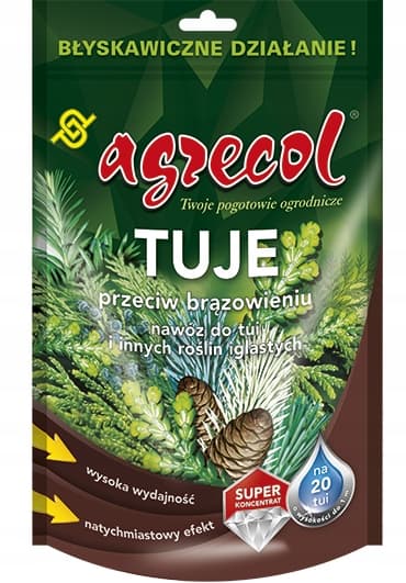 Tuijan havupuiden lannoite ruskistumista vastaan 250 g