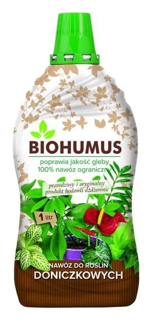 Biohumus flytande gödselmedel för krukväxter 1 l