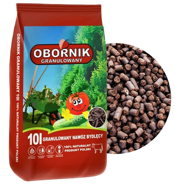 Kvæggødning naturlig granuleret gødning 10L