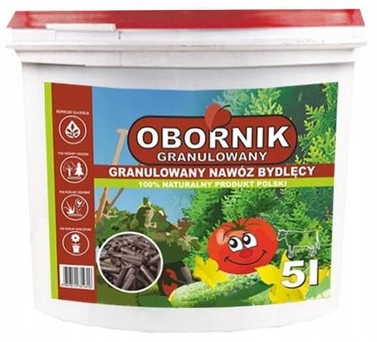 Luonnonmukainen lannoite karjanlanta rakeistettu 5l