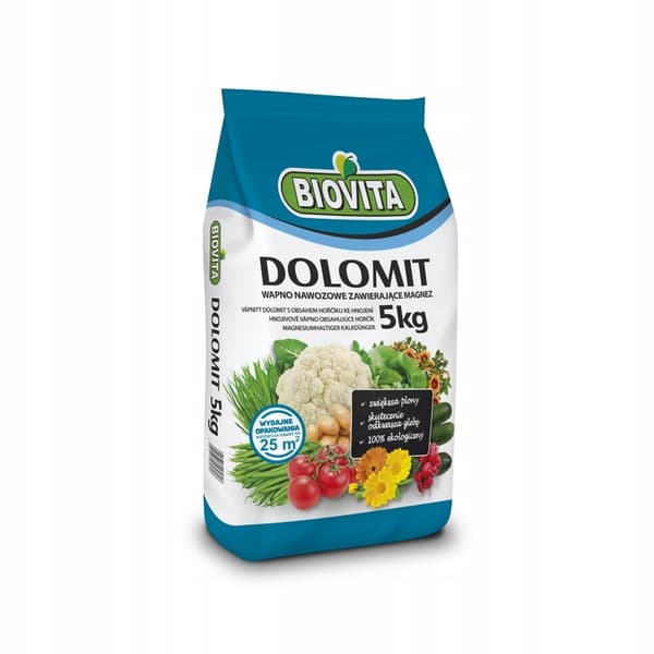 Calcium-magnesiumgødning Dolomit 5 kg